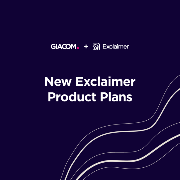Now available in Cloud Market – brand new Exclaimer plans