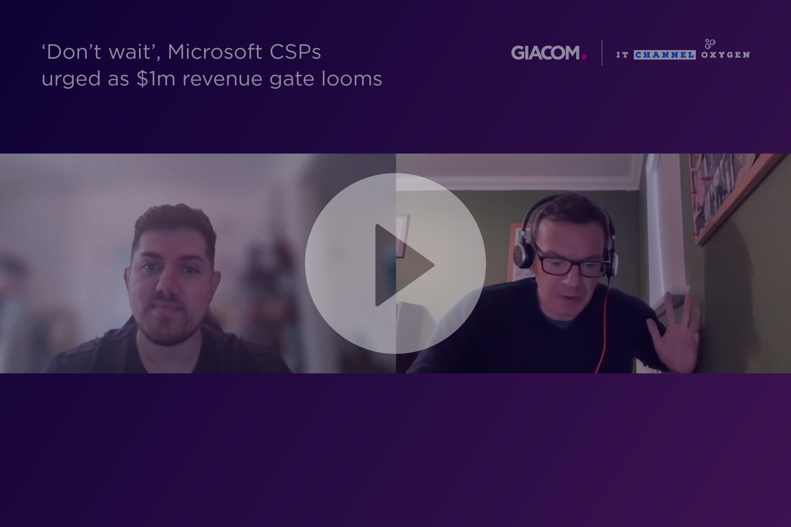 ‘Don’t wait’ – Andy Porter talks Microsoft’s CSP deadline